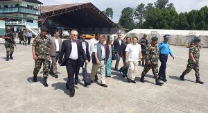 Ministers visit flood-affected Tarai districts
