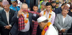 Nepal sees off first Hajj team of the year