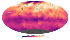 Carbon dioxide touches new global peak