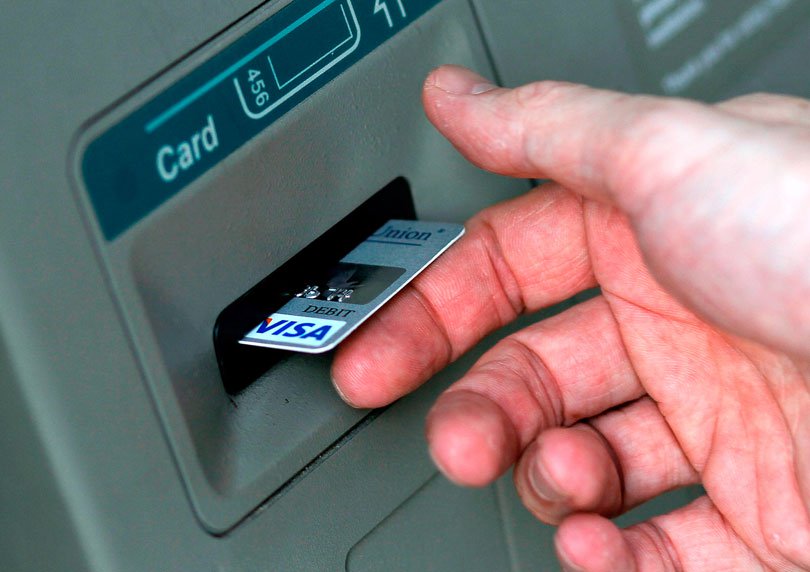 ATM cash machine
Using ATMs