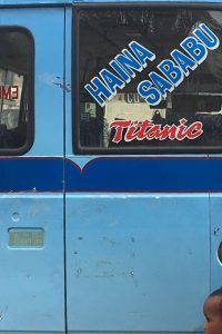 Messages in motion: The art of Swahili sayings on public transport in Zanzibar