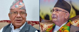 Oli, Nepal discuss internal NCP affairs