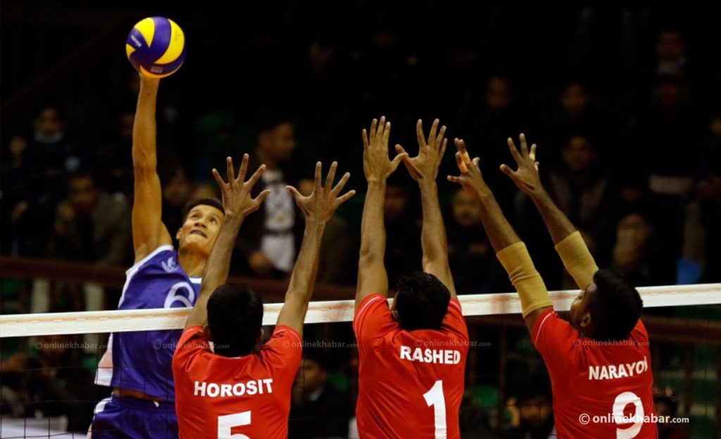 essay on volleyball in nepali language