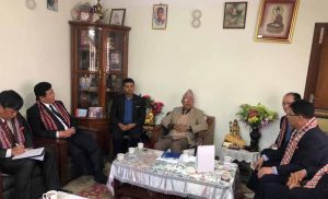 North Korean delegation meets Madhav Kumar Nepal