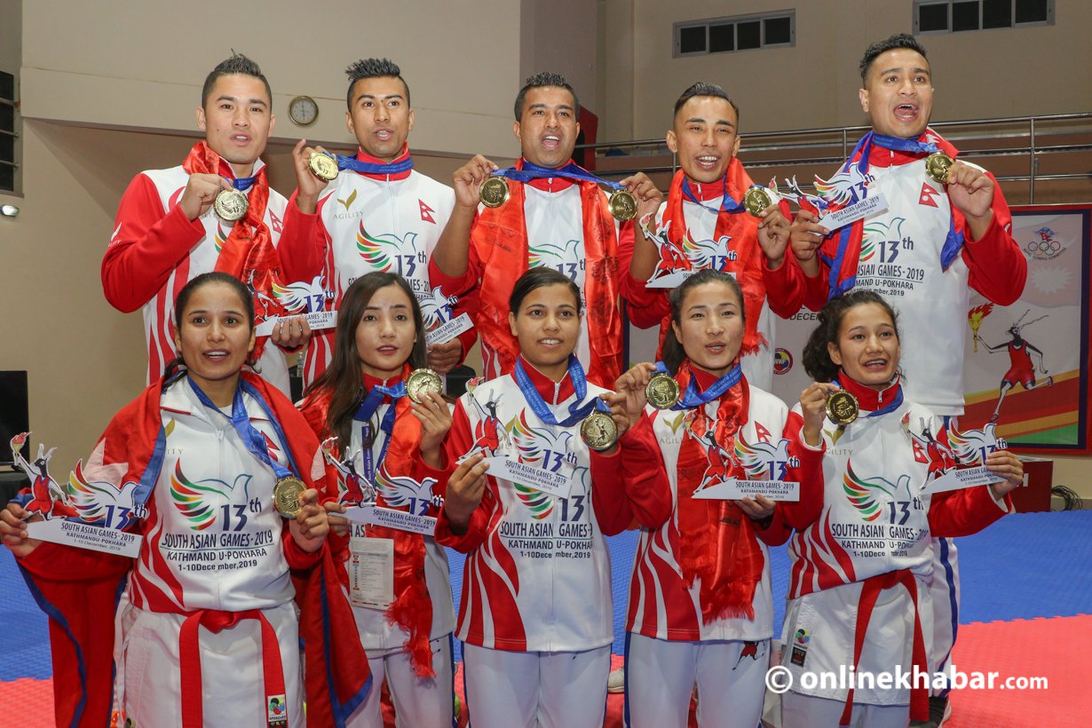 SAG: Nepal crosses highest gold medal record - OnlineKhabar English News