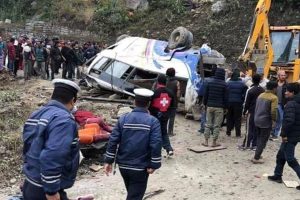 13 killed in Sindhupalchok bus accident