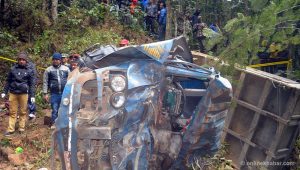 Two killed in Nuwakot mini-truck accident