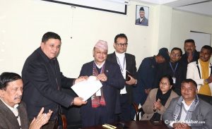 Nepali Congress sends memorandum on controversial bills to PM from all districts