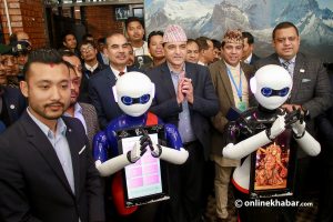 Two robots at Kathmandu airport to inform, entertain passengers