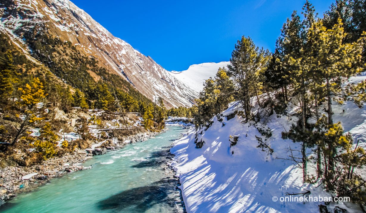 Wonder happens when a Madhesi man does ice climbing in Manang ...