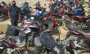 Mahottari: 48 two-wheelers confiscated for defying lockdown