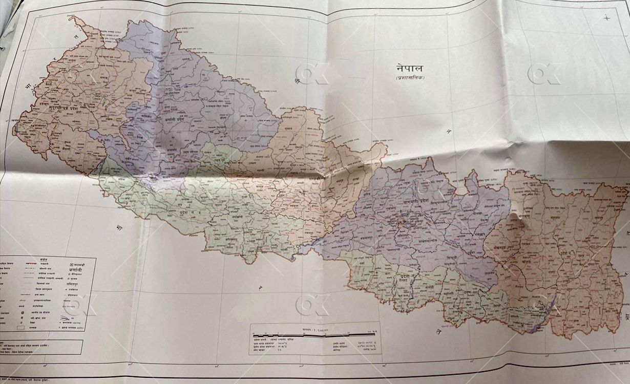 New Political Map Of Nepal 2020 Nepal Issues New Map Incorporating Kalapani-Limpiyadhura Region -  Onlinekhabar English News