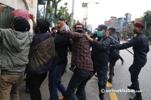 Lipulekh border dispute: Police detain protesters in Kathmandu Sunday also
