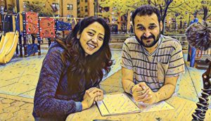 A tale of two Nepali journalists who podcast in New York to help immigrants