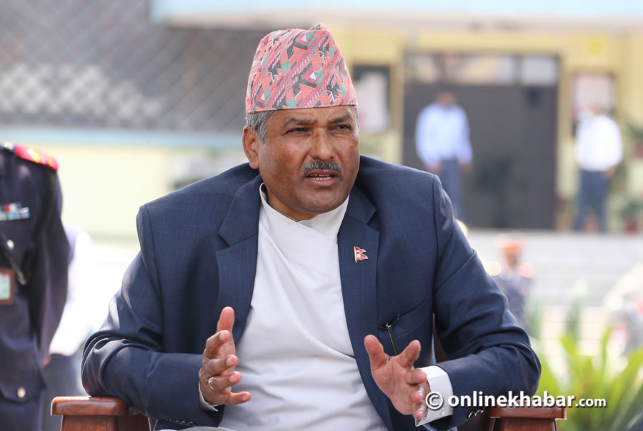 File: NRB Governor Maha Prasad Adhikari