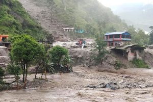 Two killed in Sindhupalchok flood; 14 missing