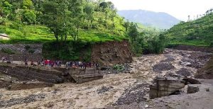 Bajura flood washes bridge away