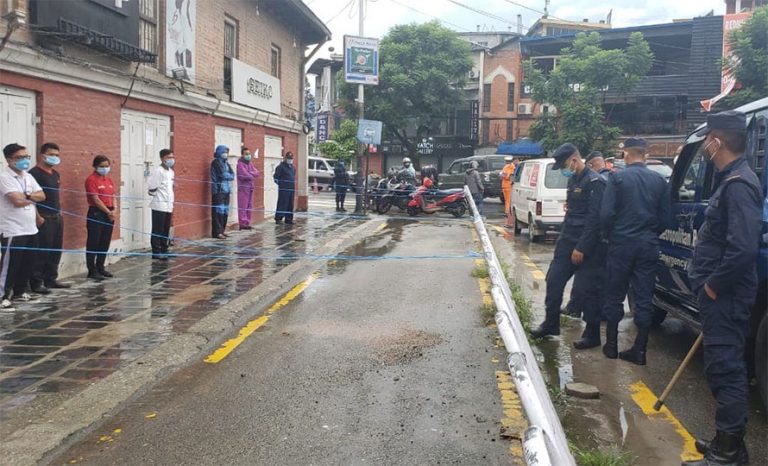 Police crackdown forces traders to suspend home delivery in Kathmandu