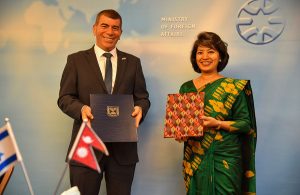 Nepal, Israel agree to let in each other’s diplomatic passport holders without visas