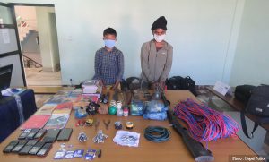Two leaders of Biplav-led party arrested in possession of explosives