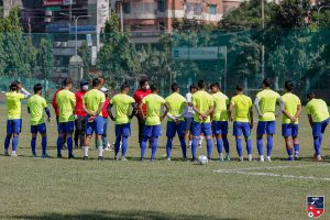Nepal footballers playing first game after seven months today