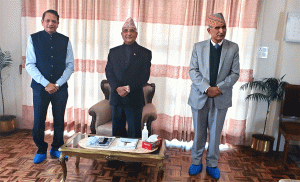 Indian BJP foreign affairs dept chief meets Nepal PM