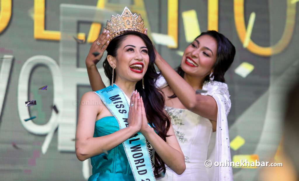 Namrata Shrestha Crowned Miss Nepal Onlinekhabar English News