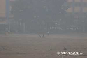 Govt urges kids and elders in ‘polluted’ Kathmandu not to go out