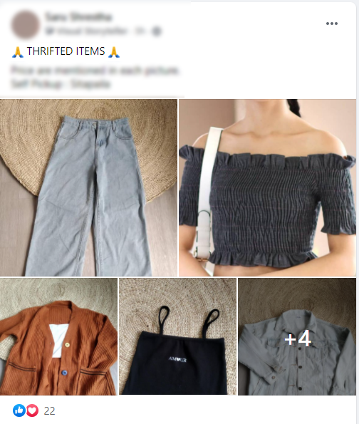 thrift stores facebook