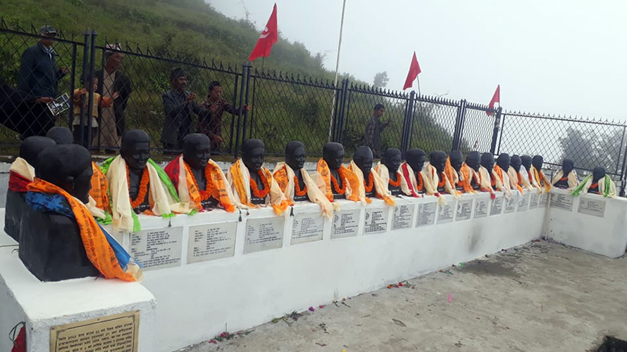 martyrs of Nepal civil war 