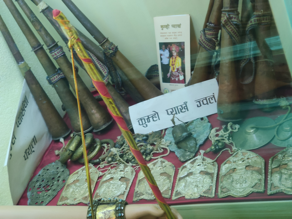 Kumha Pyakhan musical instruments in Udaaya Museum