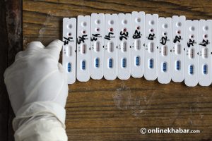 Shortage of kits: Coronavirus antigen tests halted at Birgunj border points