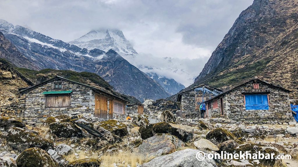 Chaure village near Makalu Barun National Park, Province 1, Nepal. Photo courtesy: Gagan Raj Neupane