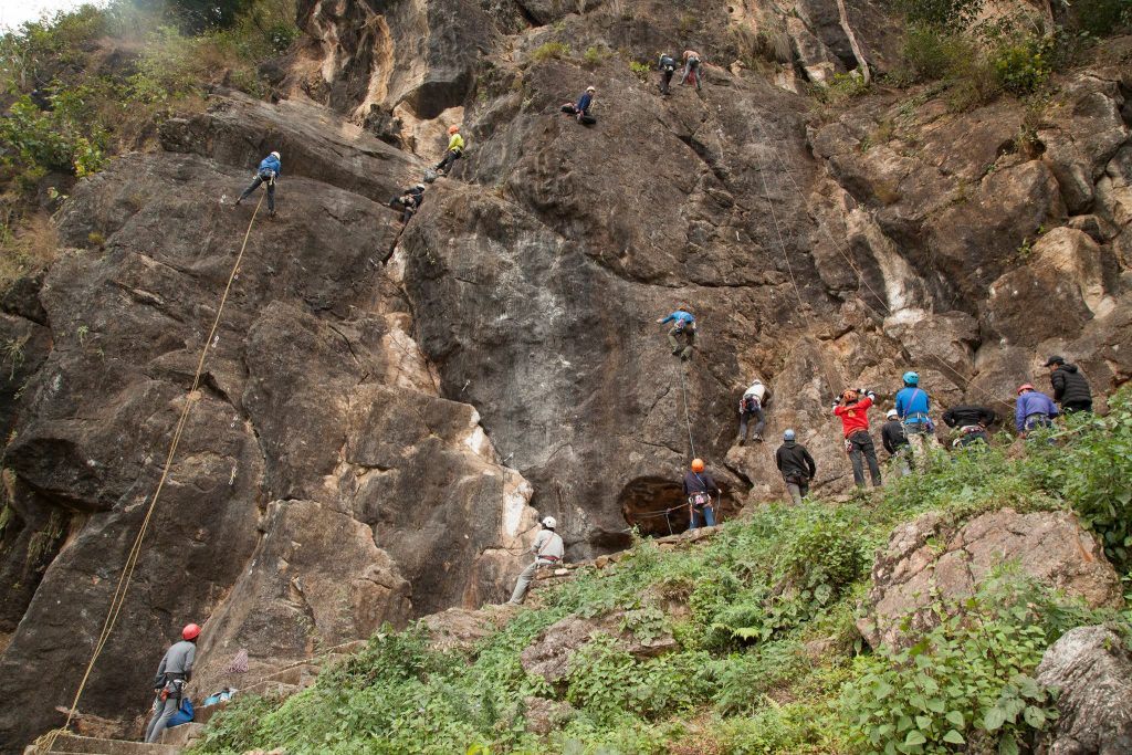 Bimal Nagar Wall Climbing