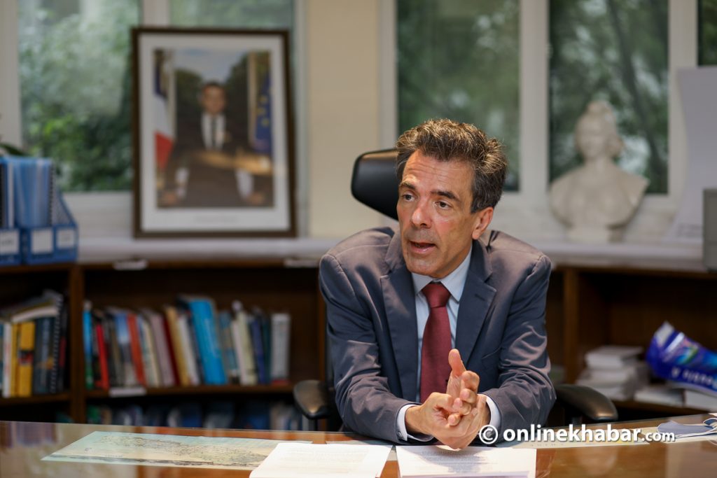 French Ambassador to Nepal François-Xavier Léger (2)