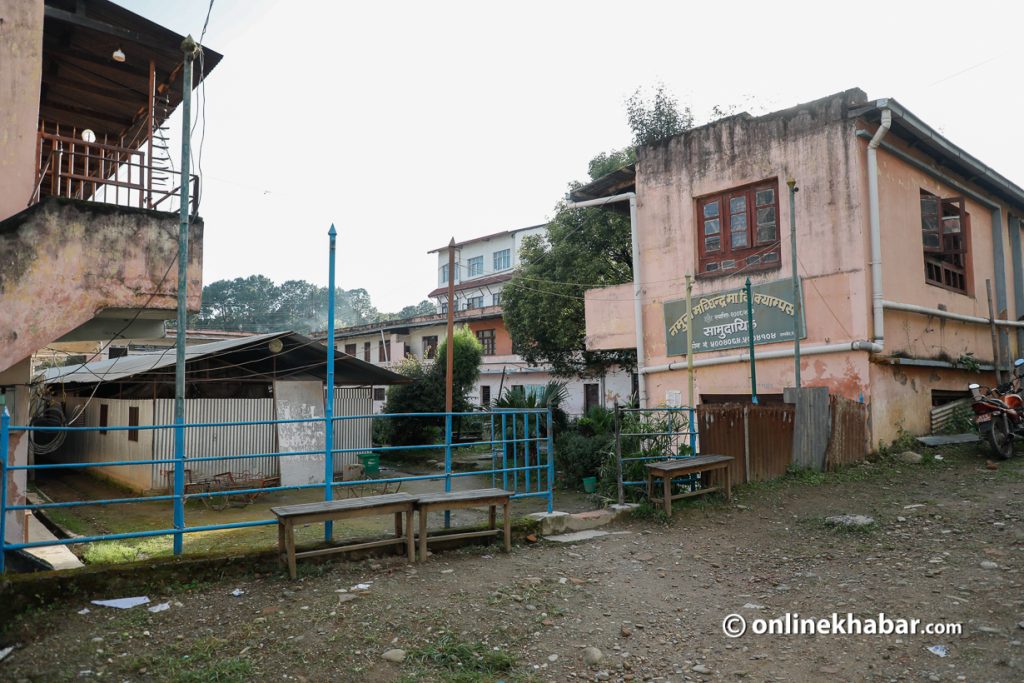 Namuna Machhindra School near Saptapatal Pokhari in lagankhel