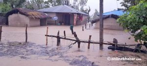 Over 200 houses near flooded Mahakali and Jogbudha inundated in Kanchanpur