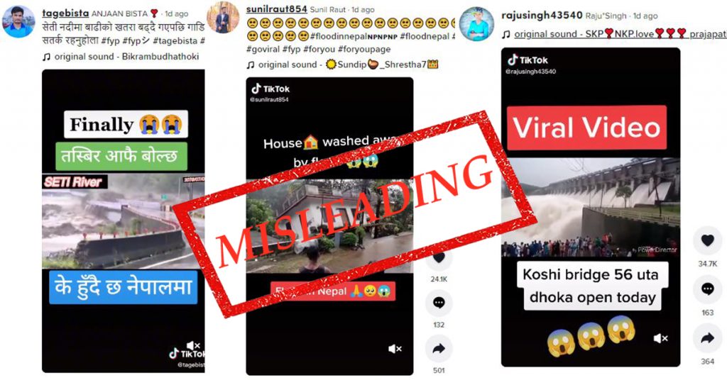 Some unscrupulous individuals have been misusing TikTok with the intention to mislead internet users.