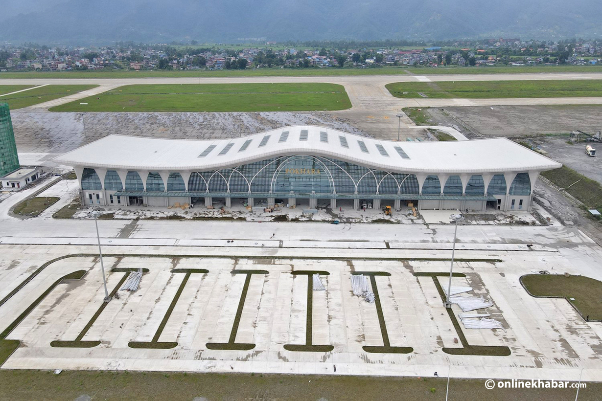 File: Under-construction Pokhara Airport