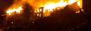 17 houses and 3 shacks gutted in fire in Mugu headquarters