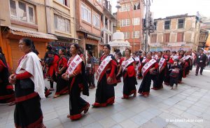 Haku patasi: Know more about the traditional clothing of Nepal’s Newa women