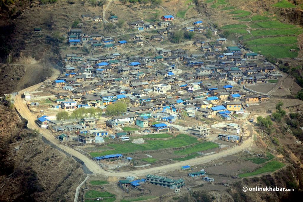 Thabang village was another Maoist stronghold and has home to Maoist leaders like Baburam Bhattarai and Pushpa Kamal Dahal during the conflict.