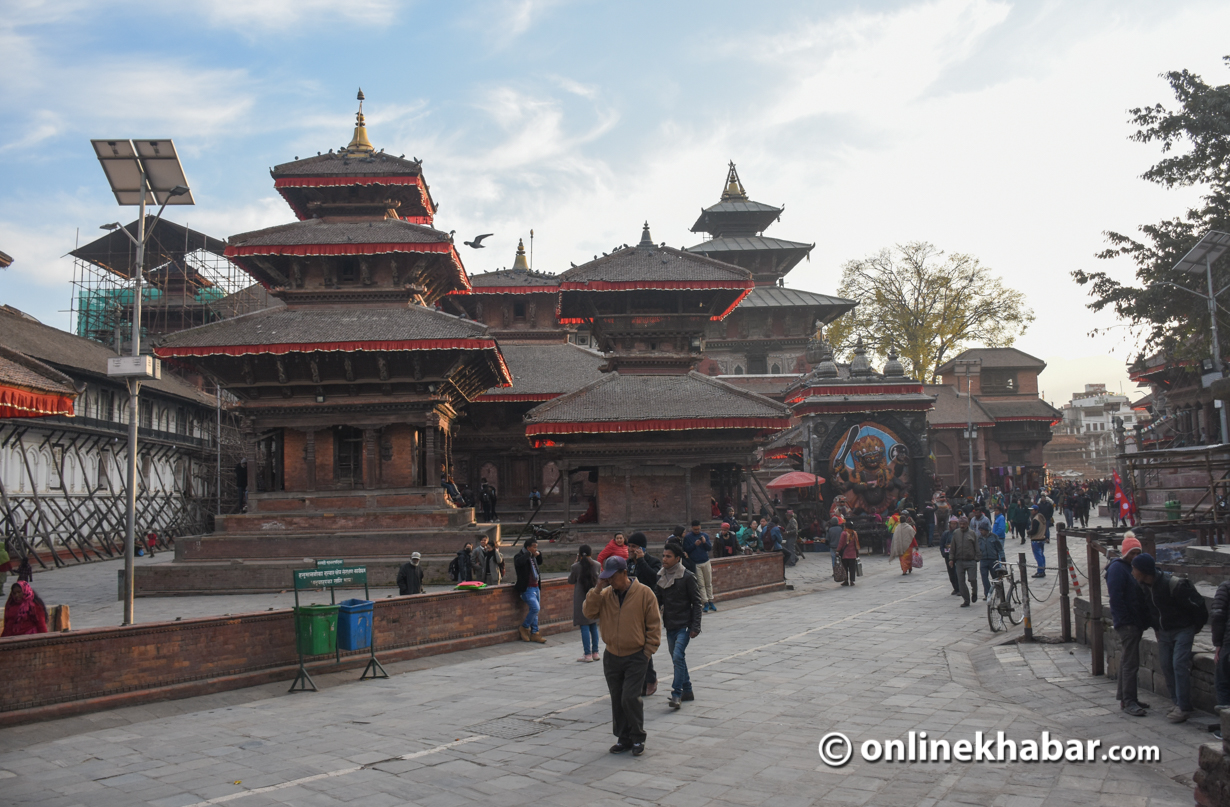 File: Kathmandu Durbar Square can be your key destination during the Nepal travel. basantapur durbar square