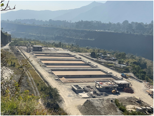 A new water treatment plant is being constructed in Pokhara to pilot a new water supply project funded by JICA.