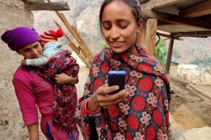 321 go! Simple phones teach women in rural Nepal ways to resist gender-based violence