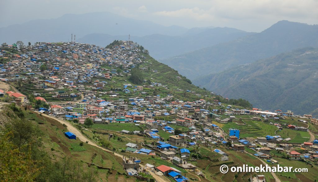 Barpak, the epicentre of the 2015 earthquake, after reconstruction