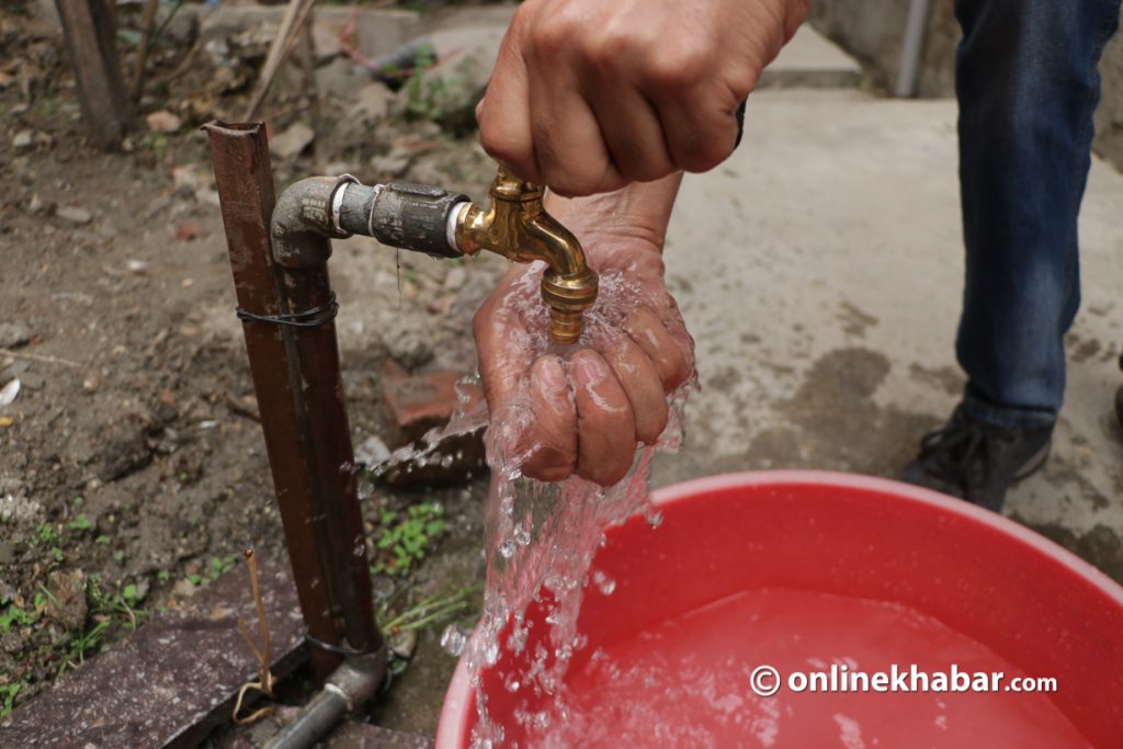 File: Drinking water supply in Kathmandu has always remained scarce.