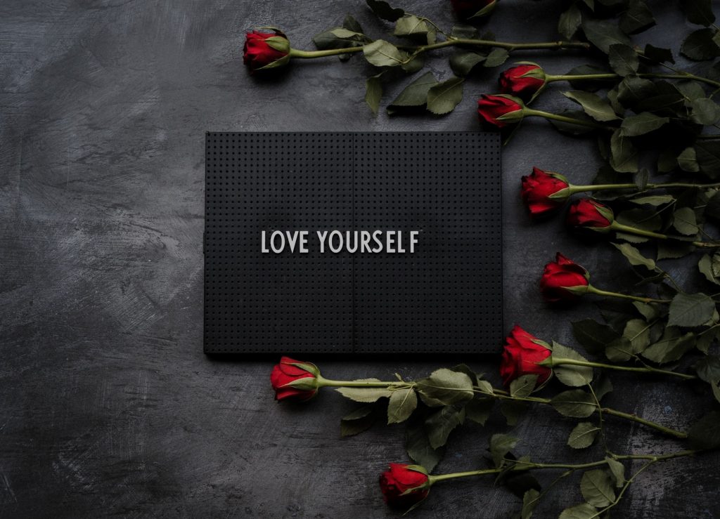 love yourself note self-worth