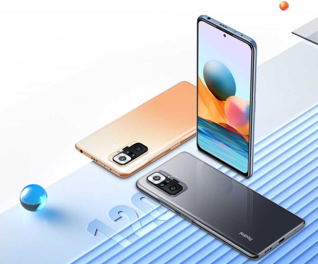 Redmi Note 10 Pro display and design