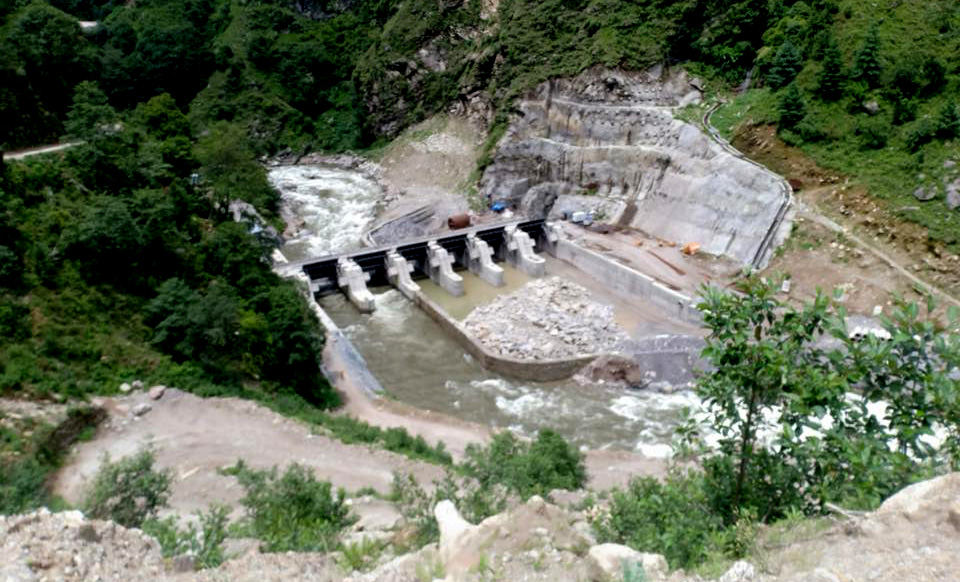 File: Solukhola Dudhkoshi Hydropower site, Solukhumbu
